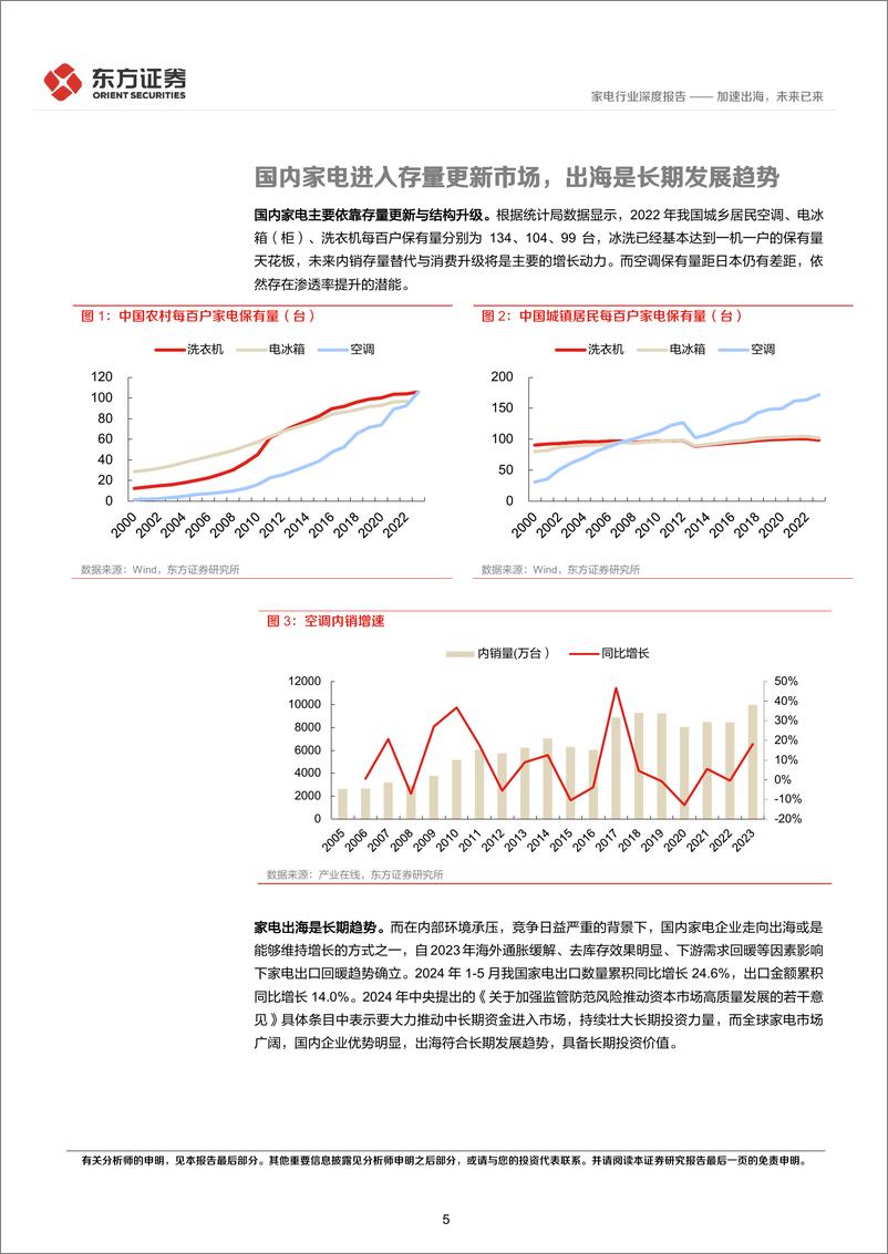 《家电行业长期投资逻辑专题研究：加速出海，未来已来-240614-东方证券-26页》 - 第5页预览图