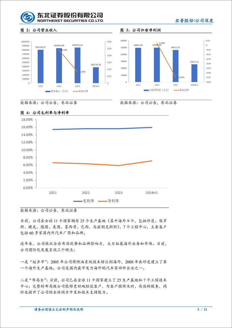 《亚普股份(603013)公司深度报告：燃油箱业务稳健增长，积极布局储氢系统-240926-东北证券-31页》 - 第5页预览图