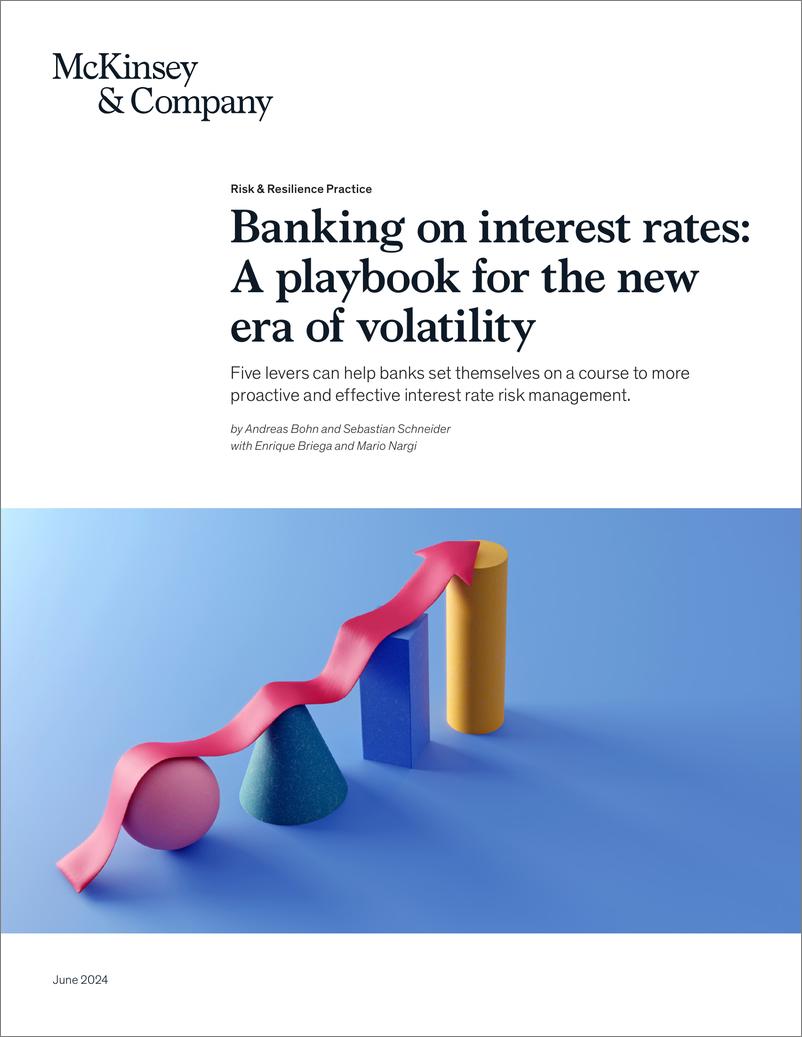 《麦肯锡-银行利率：波动性新时代的策略（英）-2024.6-10页》 - 第1页预览图
