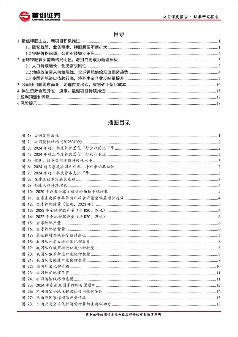 《亚钾国际(000893)公司深度报告：立足亚洲，放眼世界，钾肥新势力快速崛起-250115-首创证券-23页》 - 第2页预览图