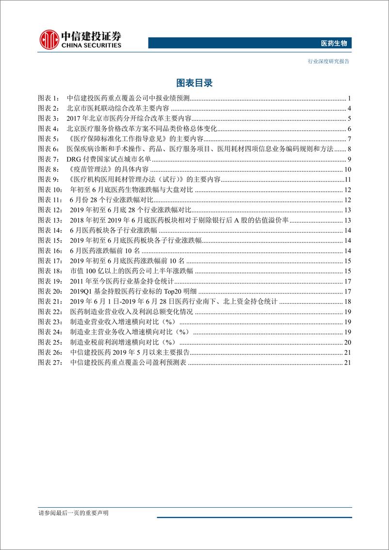 《医药生物行业：掘金中期经营强势主线-20190701-中信建投-27页》 - 第4页预览图