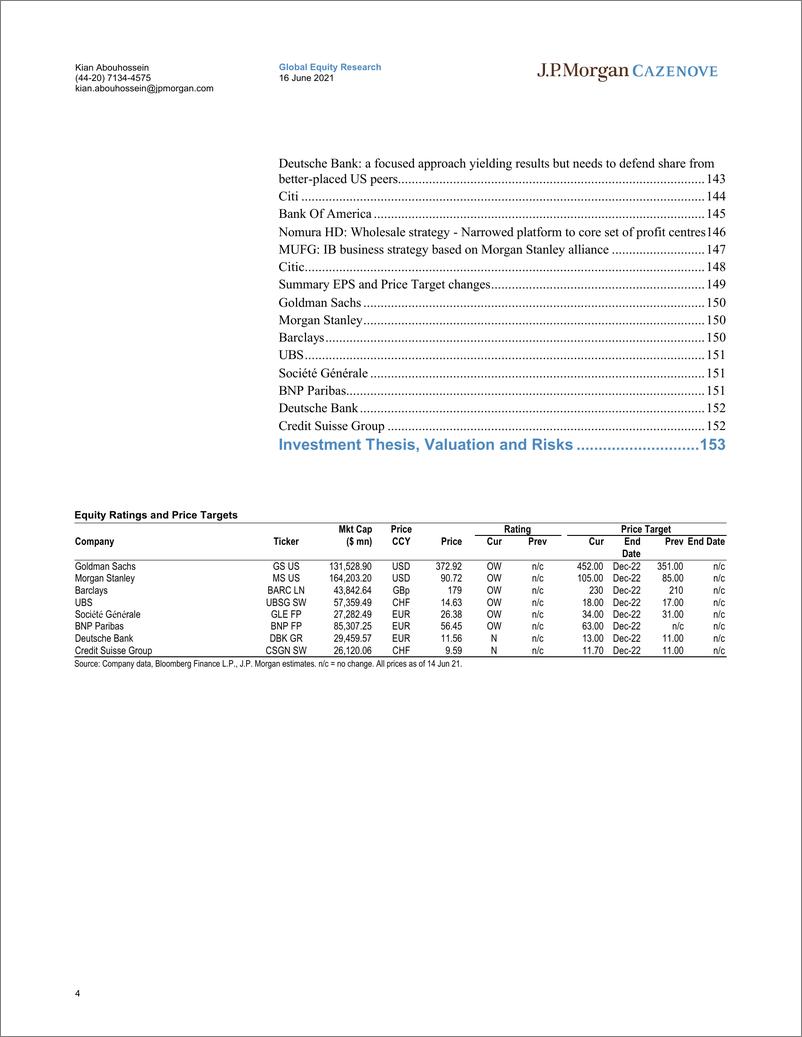 《J.P. 摩根-全球银行业：全球投资银行业的未来-2021.6.16-174页》 - 第5页预览图