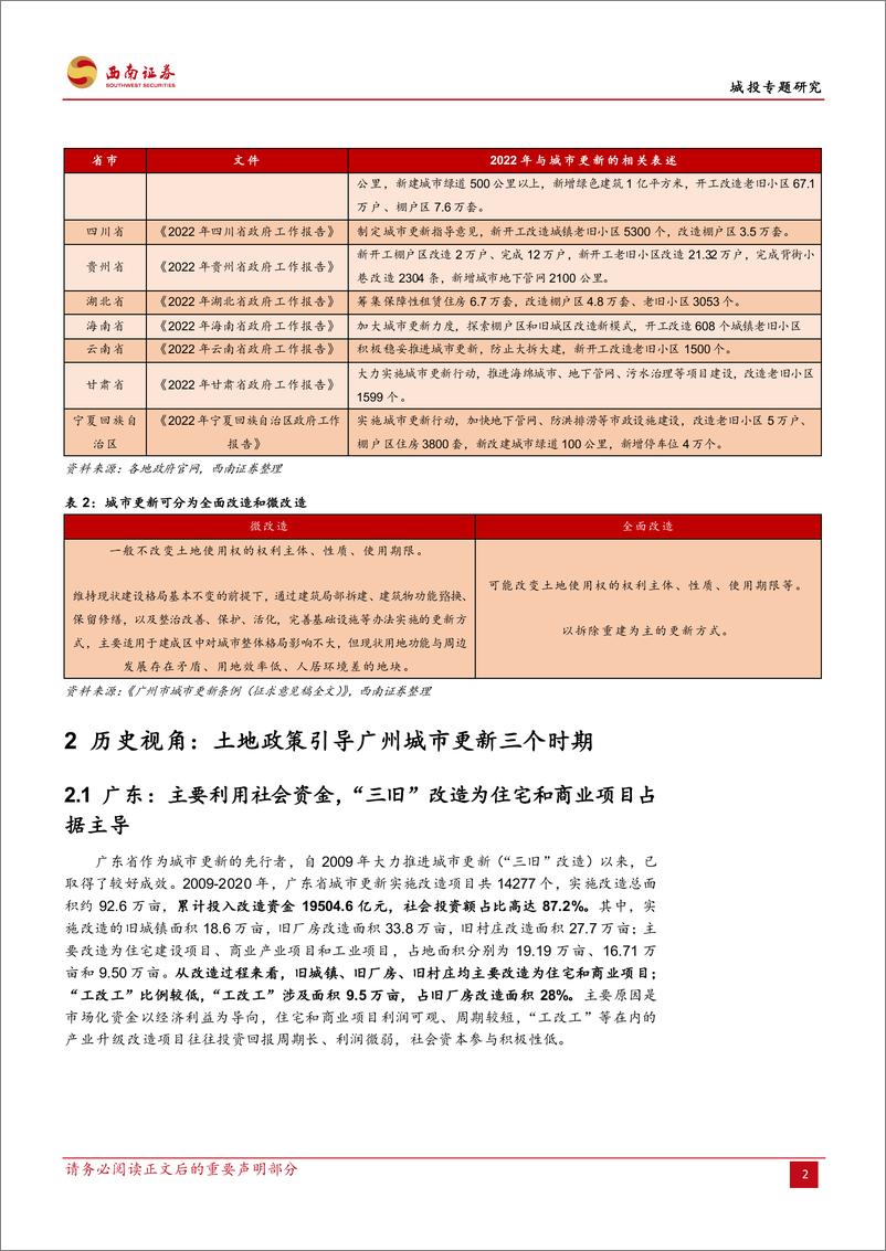 《城投专题研究：基于土地再资本化的视角，城投参与城市更新分析-20220323-西南证券-16页》 - 第5页预览图