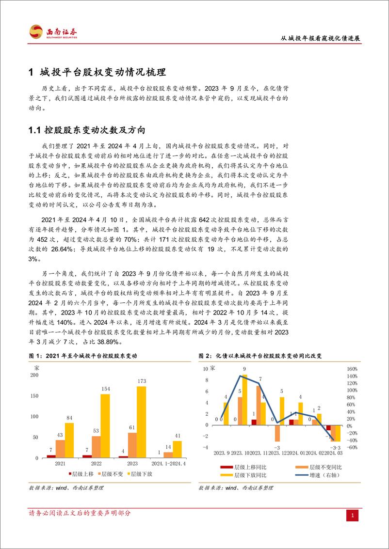 《固收专题：从城投年报窥视化债进展-240501-西南证券-21页》 - 第4页预览图