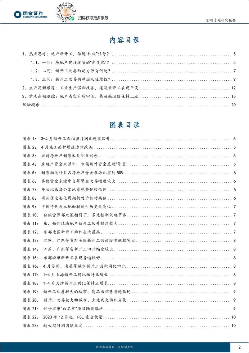 《见微知著系列之七十八：地产新开工，传递“积极”信号？-240611-国金证券-21页》 - 第2页预览图