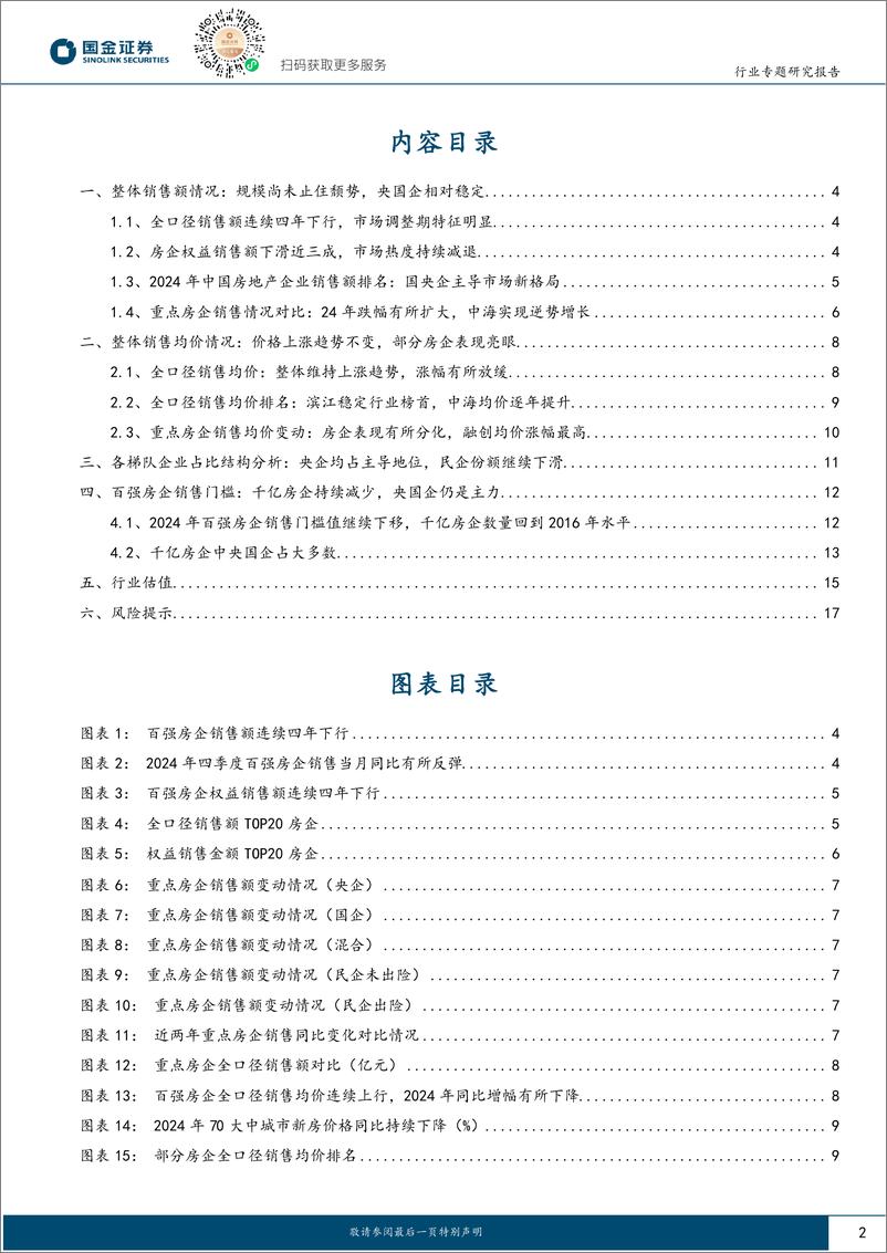 《房地产行业2024百强房企销售专题：规模等待回稳，央国企主导市场-250114-国金证券-19页》 - 第2页预览图