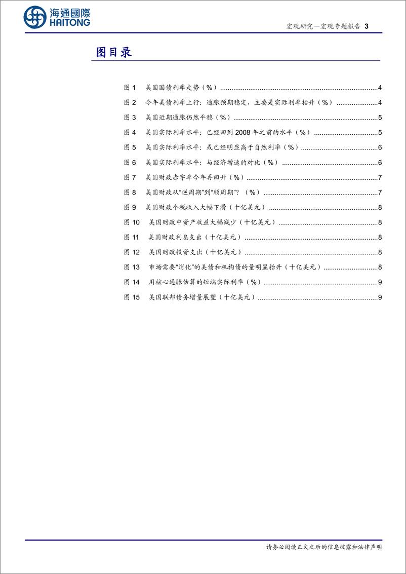 《宏观专题报告：5%的美债利率，是否偏高了？-20231024-海通国际-16页》 - 第4页预览图