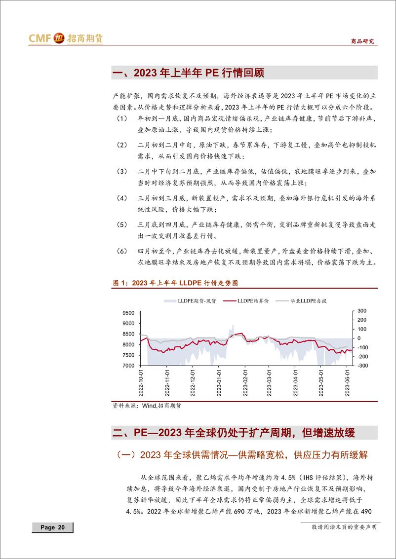 《聚烯烃2023年中期投资策略：扩产周期延续，产业利润难以扩张-20230616-招商期货-26页》 - 第5页预览图