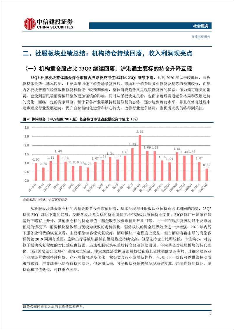 《社会服务行业：黄金及休闲需求引领恢复，价值重估及数字经济潜力浮现-20230905-中信建投-49页》 - 第7页预览图