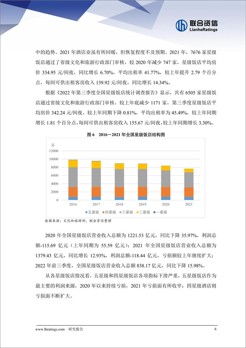 《联合资信-2022年旅游行业信用风险总结与展望-16页》 - 第7页预览图