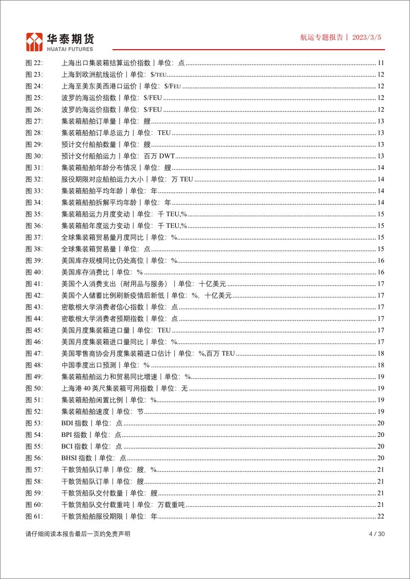 《航运专题报告：集运市场疲软未改，贸易量增加阶段性支撑干散货运价-20230305-华泰期货-30页》 - 第5页预览图