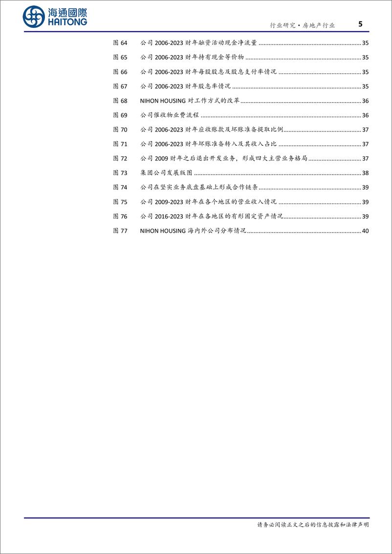 《房地产行业深度报告-“向回看”系列研究11：穿越周期，七十年稳健前行，NIHONHOUSING，日本经济寒冬中十倍回报物业龙头-241201-海通国际-49页》 - 第5页预览图