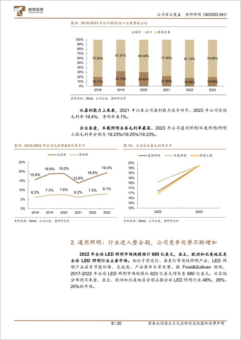 《得邦照明-603303.SH-通用照明龙头切入车载赛道，迎来第二成长曲线-20240413-德邦证券-20页》 - 第8页预览图