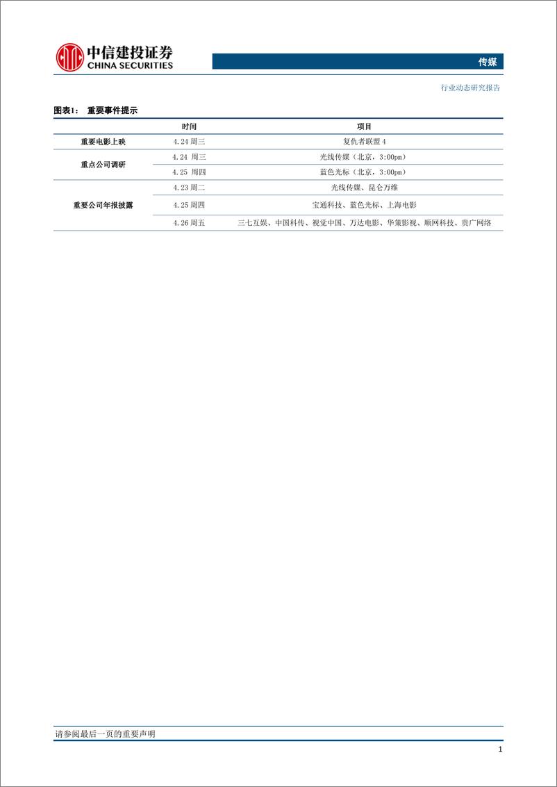 《传媒行业：云游戏与国有传媒主题持续升温，波动中优选业绩稳健及估值优势标的（更新）-20190422-中信建投-28页》 - 第3页预览图