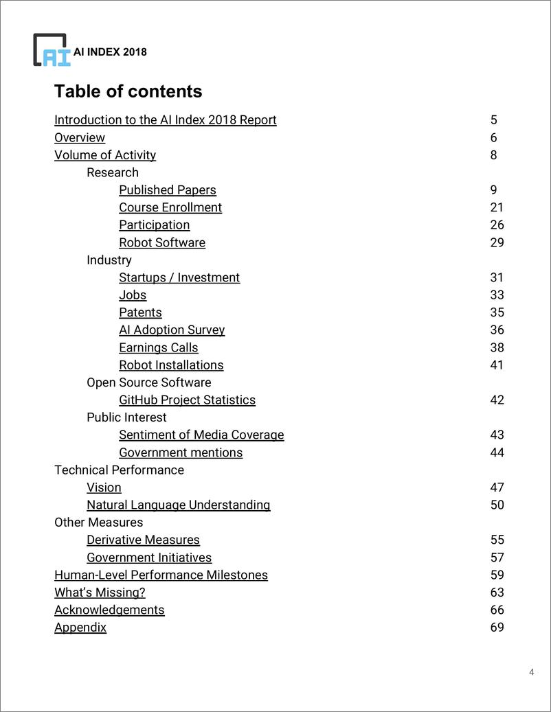 《AI Index 2018 Annual Report》 - 第4页预览图