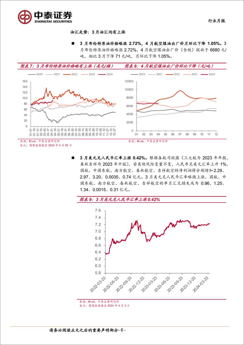 《交通运输行业公铁港链4月投资策略：闹中取静，稳中求进-240406-中泰证券-14页》 - 第6页预览图