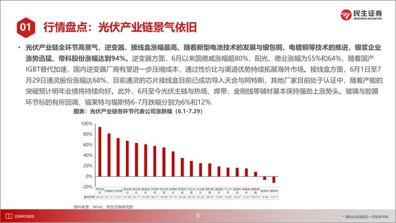 《光伏行业：洞鉴光伏·8月刊，光彩夺目，方兴未艾-20220810-民生证券-48页》 - 第8页预览图