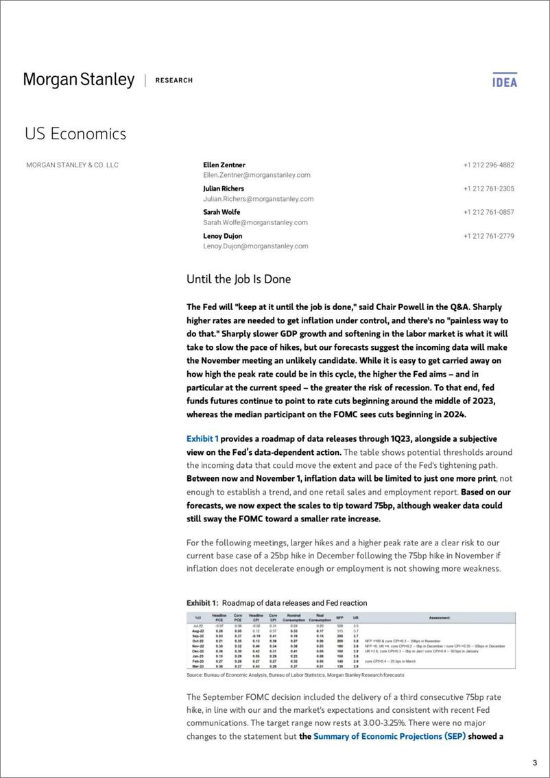 《MS-US Economics-FOMC Reaction-No Painless Path To Success》 - 第4页预览图