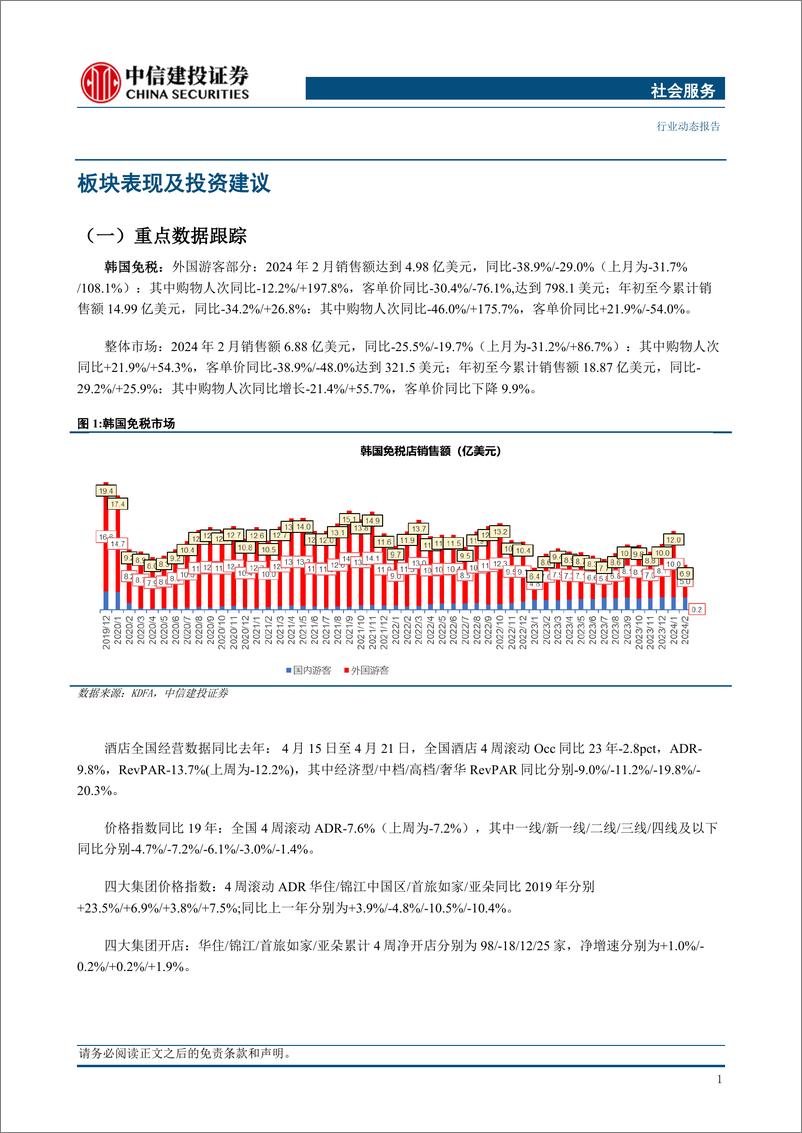 《社会服务行业：黄金珠宝价升量缩，Q1珠宝消费维持景气，琴澳旅游团人员将可7日多次往返-240429-中信建投-29页》 - 第4页预览图