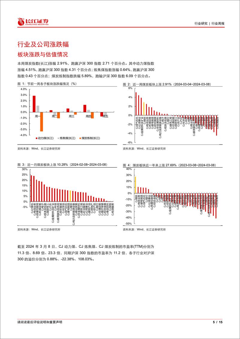 《煤炭与消费用燃料行业：为什么发电高增煤价不涨？-240309-长江证券-15页》 - 第5页预览图