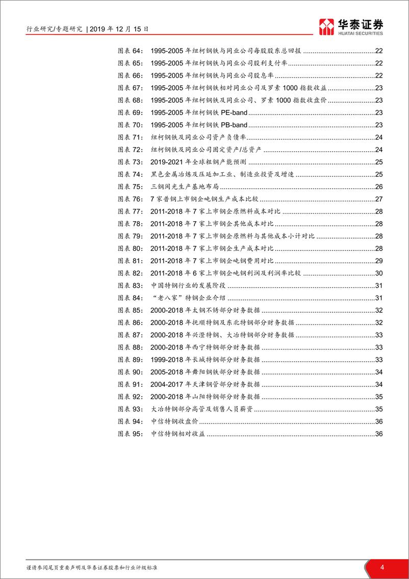 《钢铁行业钢铁公司的护城河：成本与机制，中美优质钢企剖析-20191215-华泰证券-37页》 - 第5页预览图