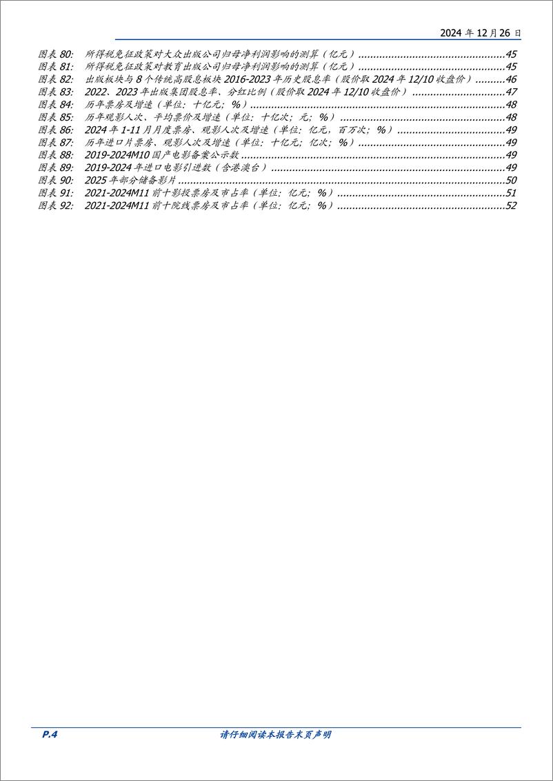 《传媒行业2025年度策略：AI应用突破在即，重视并购重组下的国央企投资机会-241226-国盛证券-54页》 - 第4页预览图