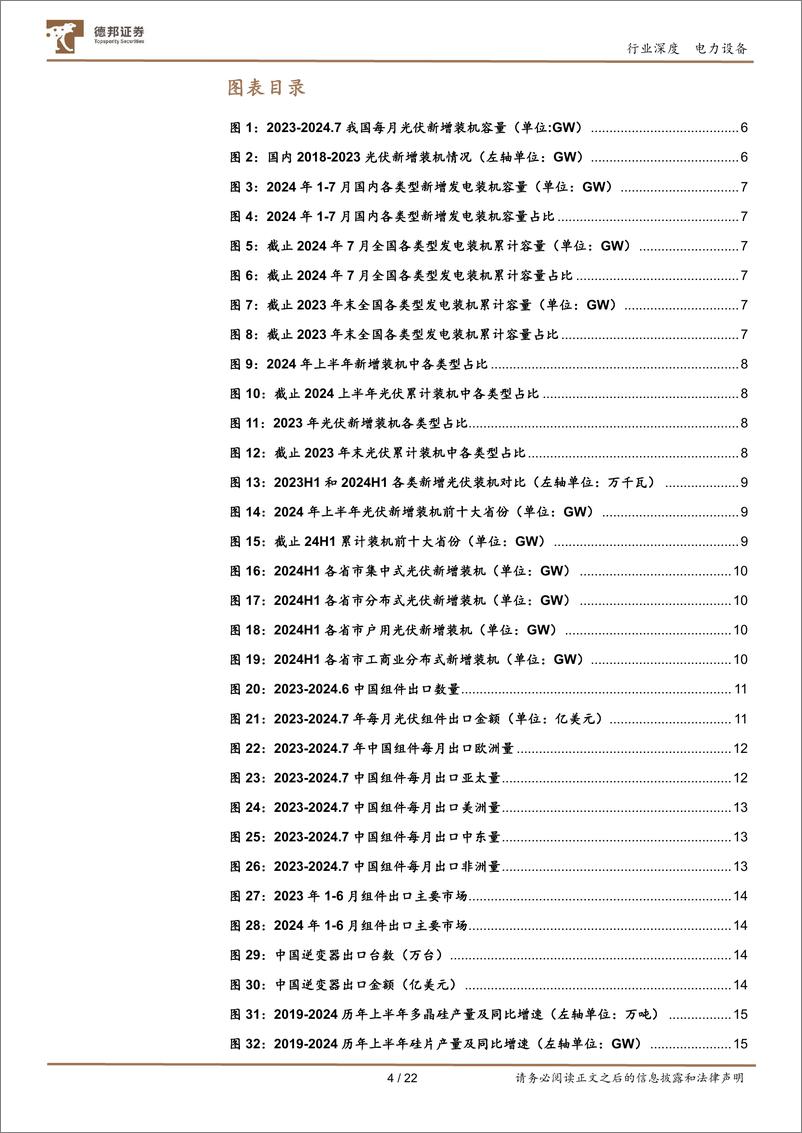 《电力设备行业光伏中报总结及展望：四季轮回是常态，百花盛开各有时-240926-德邦证券-22页》 - 第4页预览图