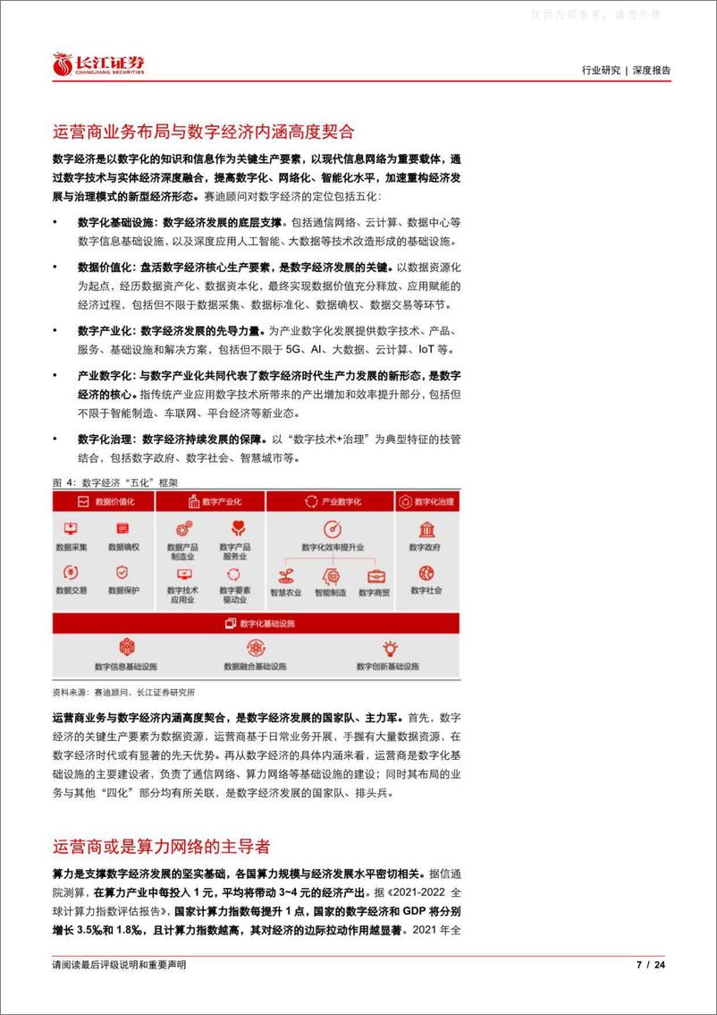 《长江证券-电信服务行业运营商系列报告五：数字经济擎旗手，算力网络主力军-230505》 - 第7页预览图