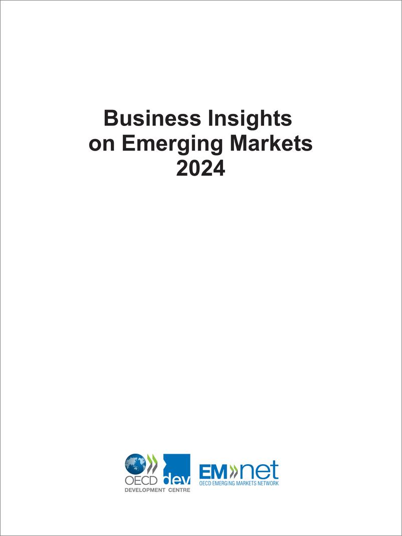 《2024 年新兴市场商业洞察（英）-56页》 - 第3页预览图