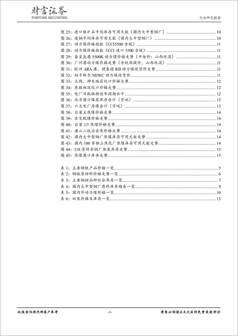 《钢铁行业月报：钢材库存正常去化，动力煤内外价差进一步拉大-20190408-财富证券-16页》 - 第4页预览图