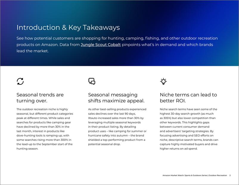 《2024年亚马逊户外运动产品市场洞察报告_英文版_》 - 第2页预览图