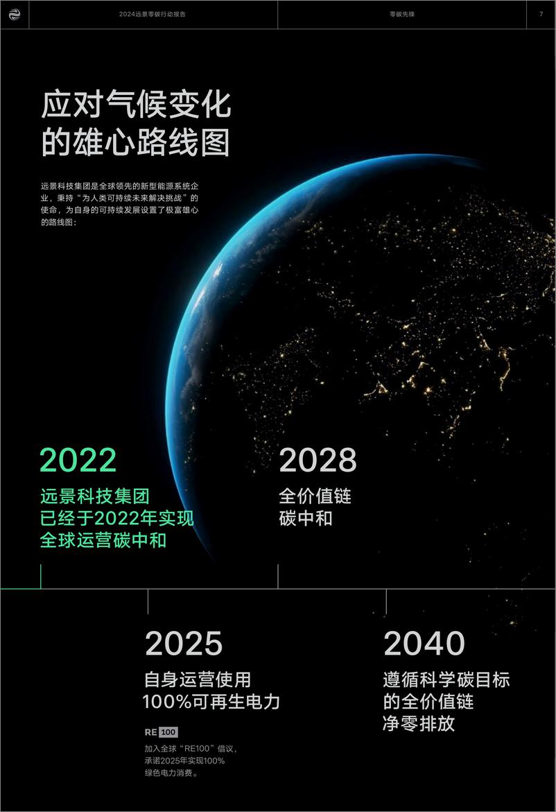 《远景零碳行动报告2024》 - 第7页预览图