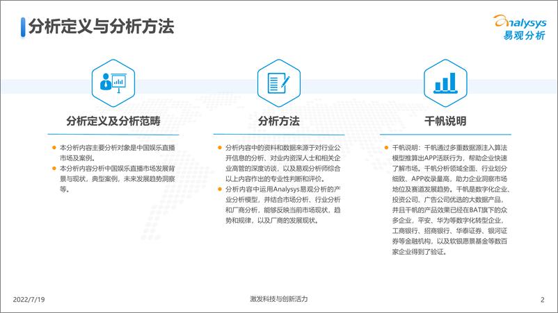 《中国娱乐直播市场年度综合分析2022-易观分析》 - 第3页预览图