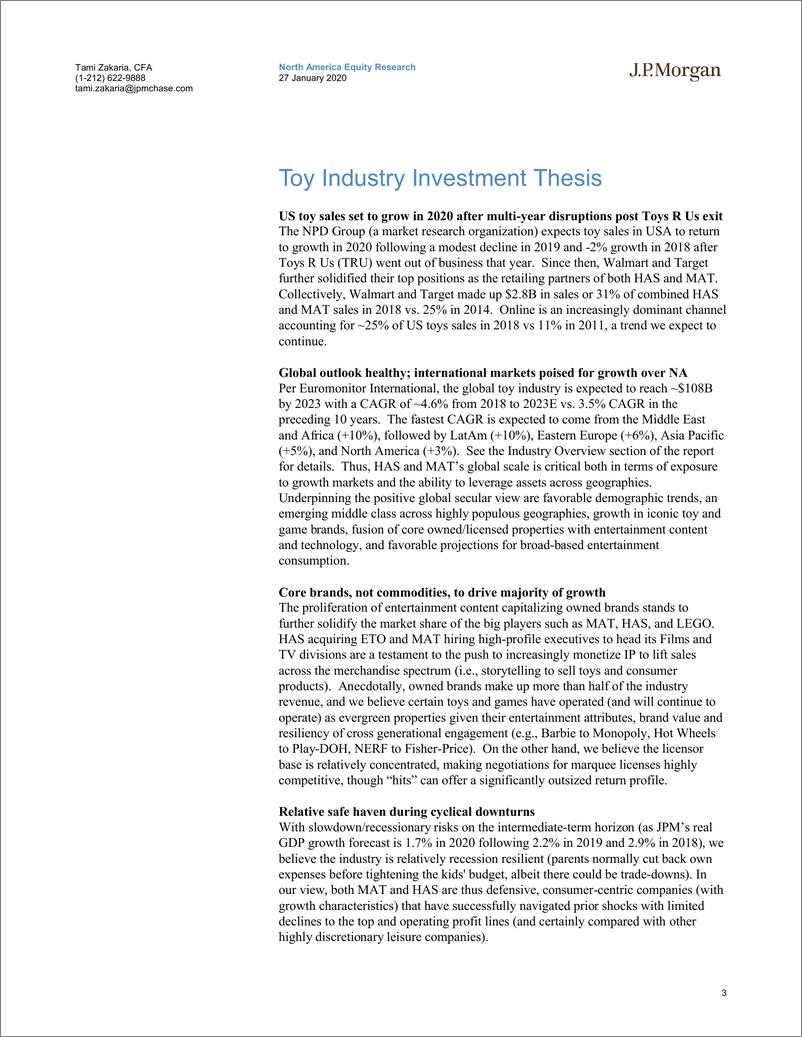 《J.P. 摩根-美股-零售行业-玩具公司：玩具业起死回生-2020.1.27-90页》 - 第4页预览图