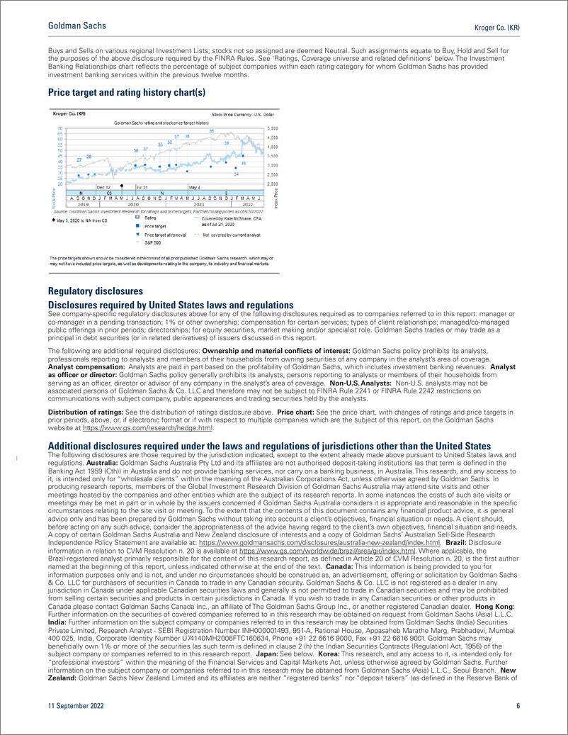 《Kroger Co. (KR FY22 outlook increases on higher SSS, supported by inflation(1)》 - 第7页预览图