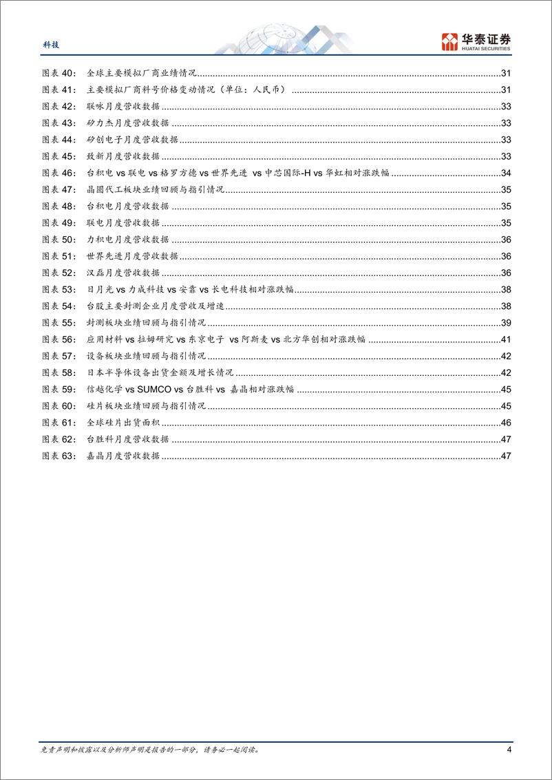 《科技行业月报：半导体（8月），关注周期复苏，AI算力，中国市场-20230816-华泰证券-50页》 - 第5页预览图