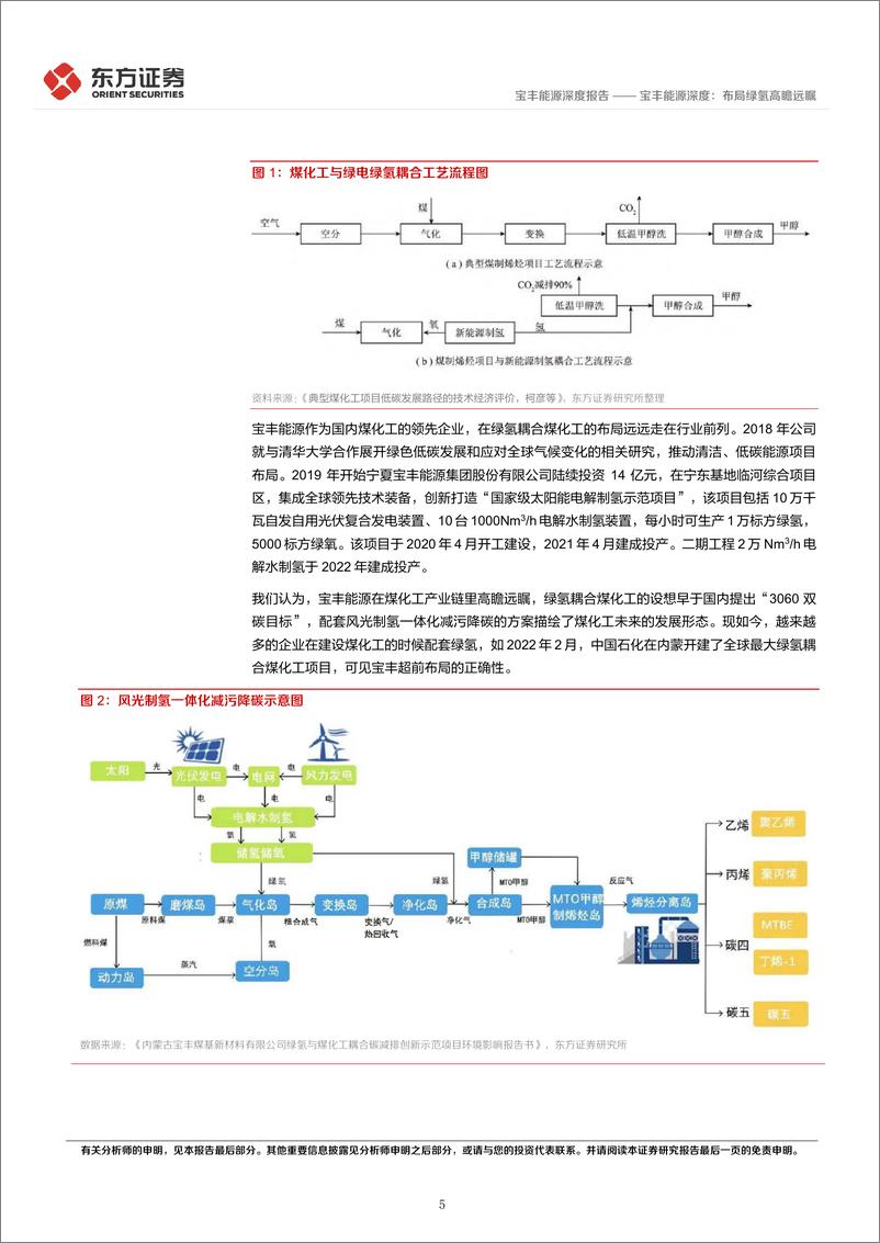 《20230313-东方证券-宝丰能源-600989-深度：布局绿氢高瞻远瞩》 - 第5页预览图