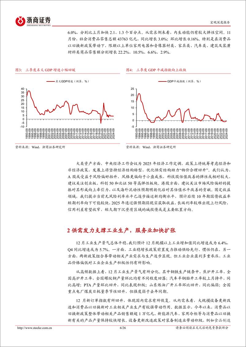 《2024年12月宏观数据前瞻：12月经济，大鹏一日同风起-浙商证券-250101-26页》 - 第6页预览图