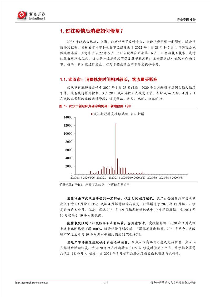 《大消费行业专题：疫情影响下消费需要多久才能复苏？-20220604-浙商证券-19页》 - 第5页预览图