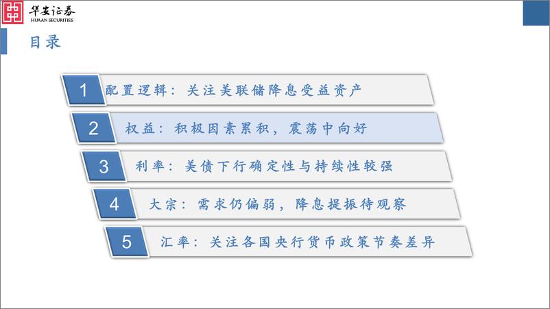 《大类资产配置月报第38期：美联储降息落地在即，关注受益资产-240903-华安证券-36页》 - 第8页预览图