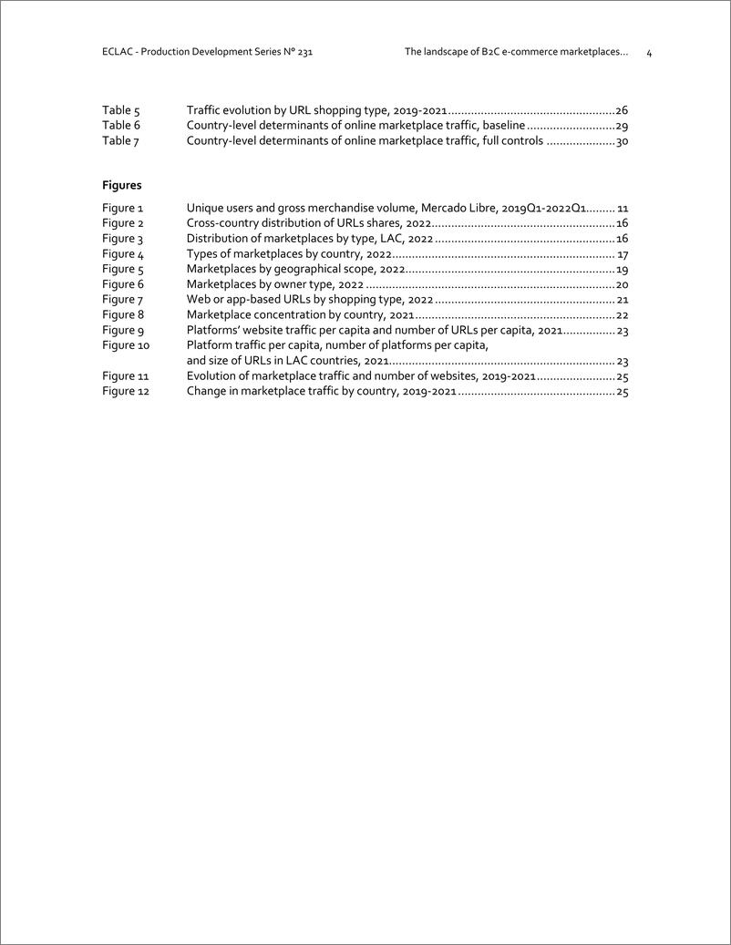 《拉丁美洲经济委员会-拉丁美洲和加勒比地区B2C电子商务市场的格局（英）-2022.12-43页》 - 第7页预览图