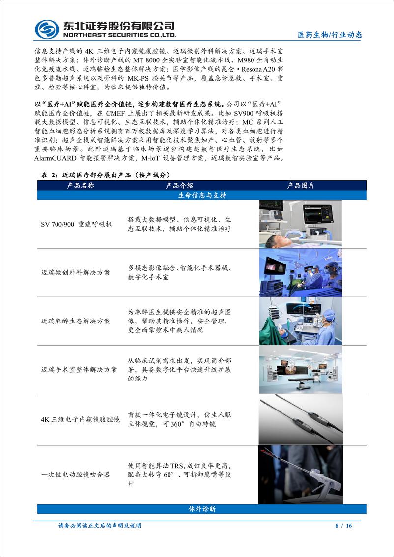 《医药生物：CMEF如期开幕，引领智慧医疗发展》 - 第8页预览图