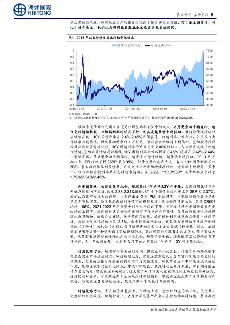 《3月基金投资策略：市场底部反弹，相对偏向成长配置风格-240305-海通国际-20页》 - 第5页预览图