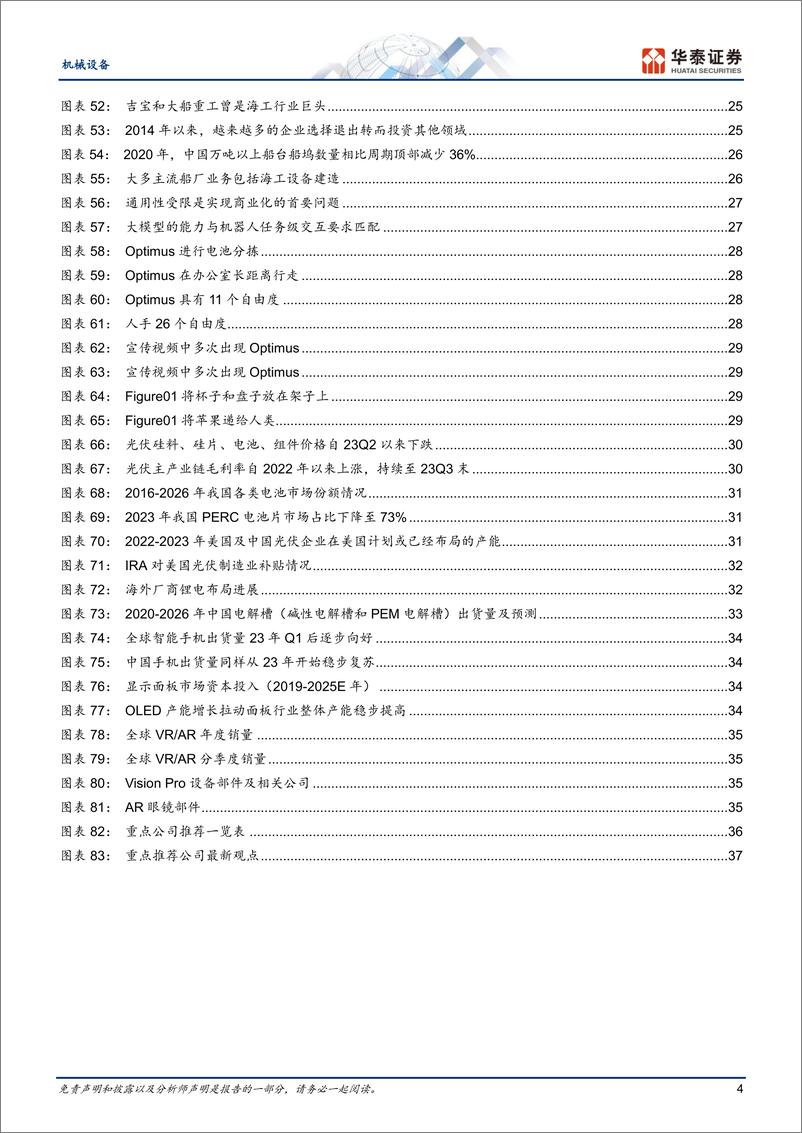 《机械设备行业24年中期策略：利润弹性的三条主线-240610-华泰证券-42页》 - 第4页预览图