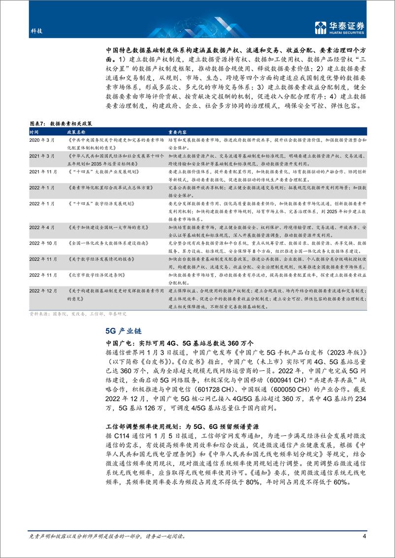 《科技行业： 政策面再推进，关注数字经济发展机遇-20230108-华泰证券-21页》 - 第5页预览图