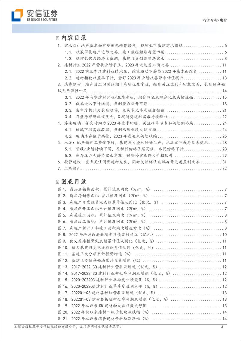 《建材行业分析：围绕地产行业边际改善，重点关注消费建材龙头-20221213-安信证券-34页》 - 第4页预览图