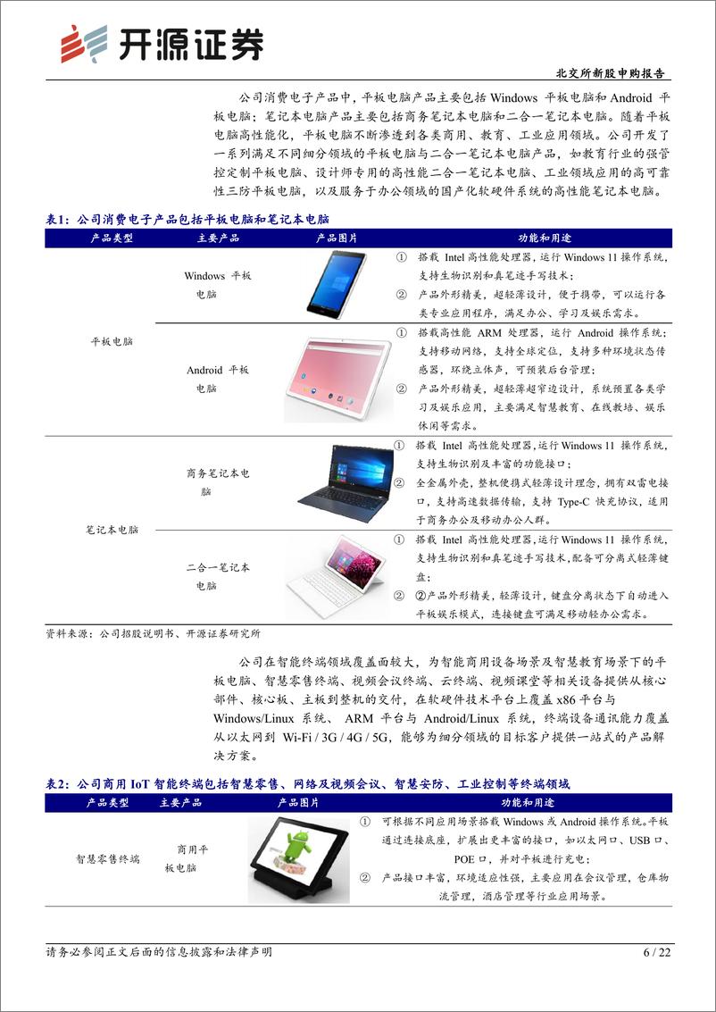 《北交所新股申购报告：慧为智能，智能终端ODM制造商，布局5G、AI等领域顺应行业趋势-20221001-开源证券-22页》 - 第7页预览图