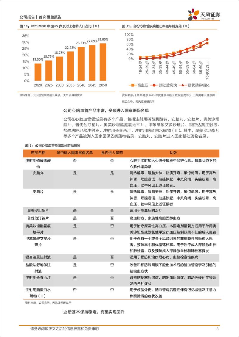 《誉衡药业(002437)产品管线丰富，业绩逐渐回暖-241229-天风证券-17页》 - 第8页预览图