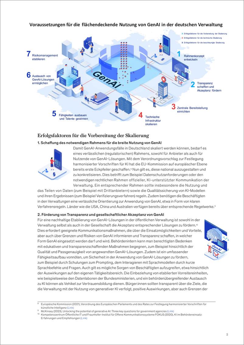 《生成式人工智能在公共管理中的应用——全面利用的七大成功因素 _ 德国-麦肯锡》 - 第3页预览图