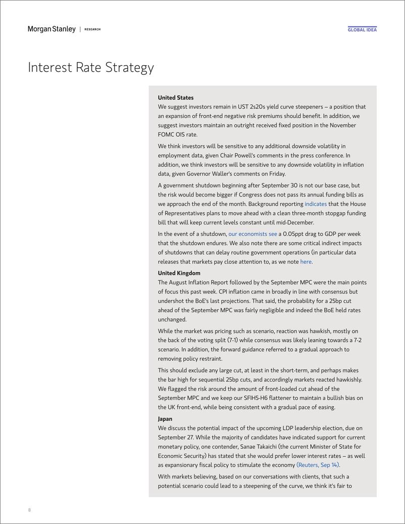 《Morgan Stanley Fixed-Global Macro Strategist Ground Control to Major Dove-110414138》 - 第8页预览图